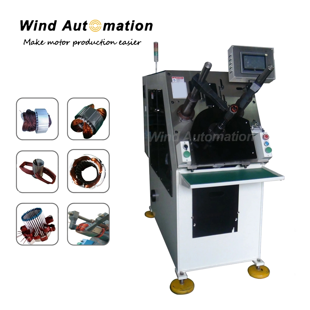 Compressor-Motor-Stator-Winding-Insertion-Machine