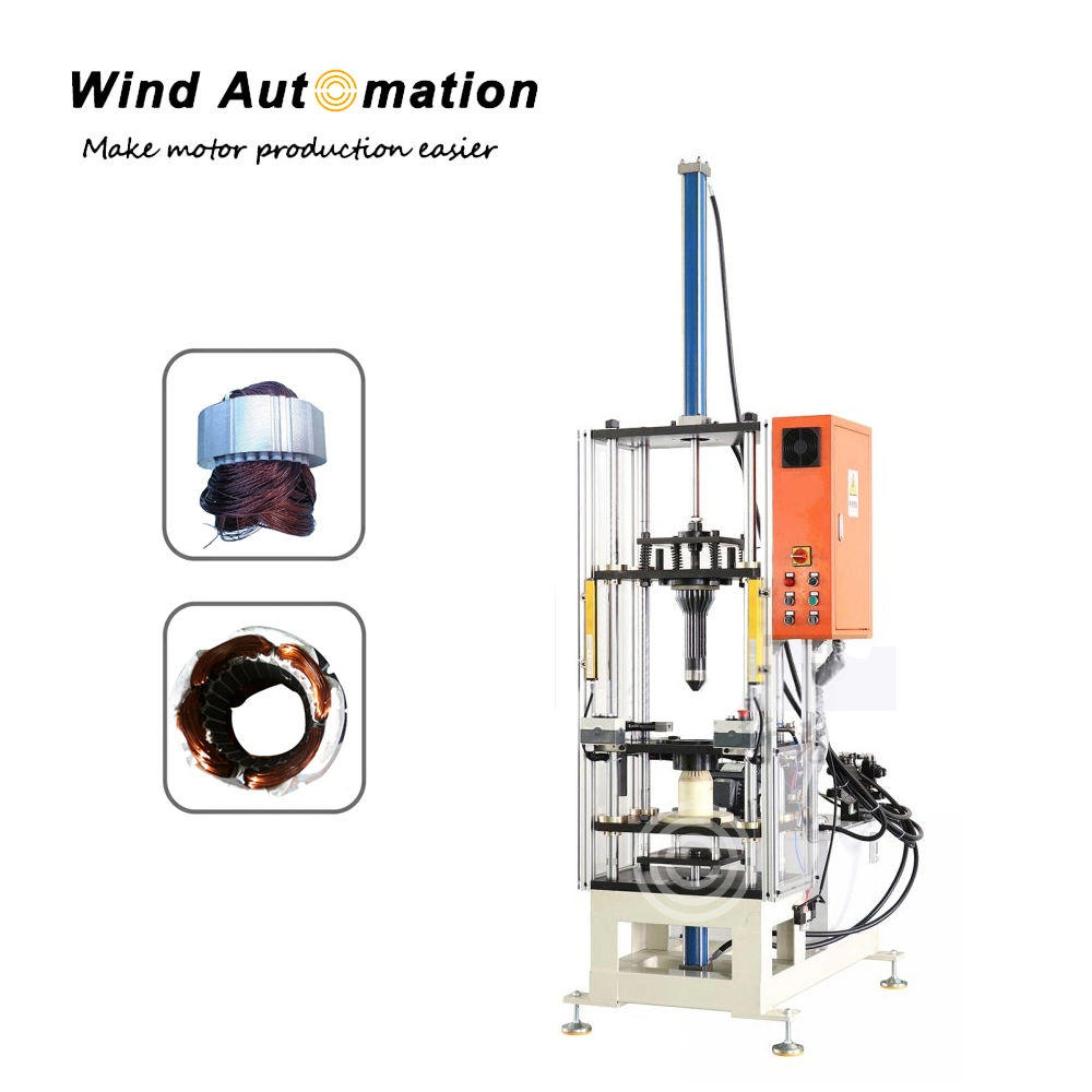 Induction-Motor-AC-Motor-Stator-Coil-Pre-Forming-Machine