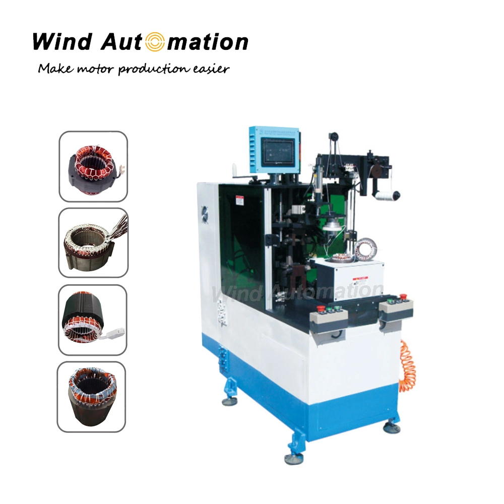 Three-Phase-Motor-Automatic-Stator-End-Coil-Lacing-Machine