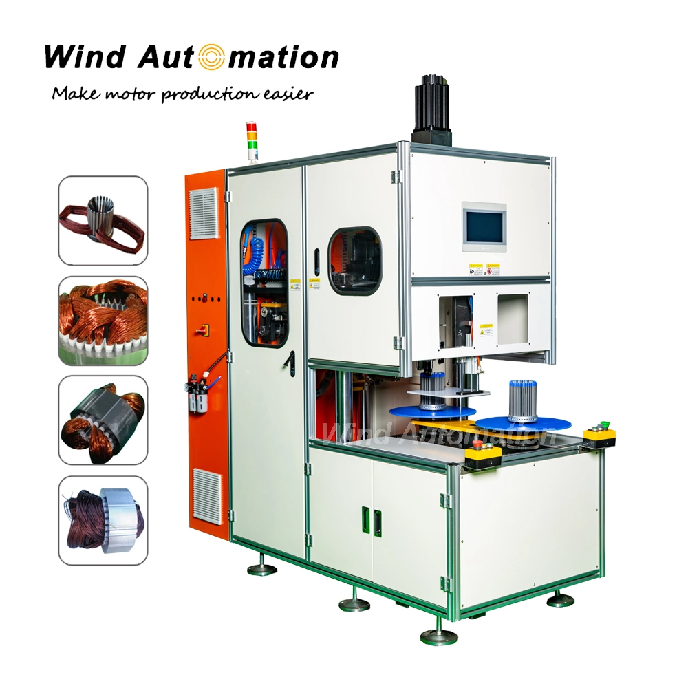 2-Poles-Stator-Coil-Winder-Wire-Making-Machine