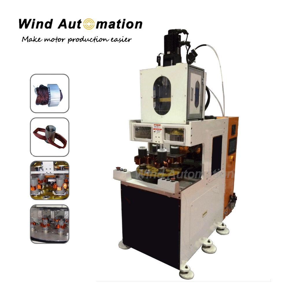 4-Working-Stations-Stator-Coil-Winding-Machine