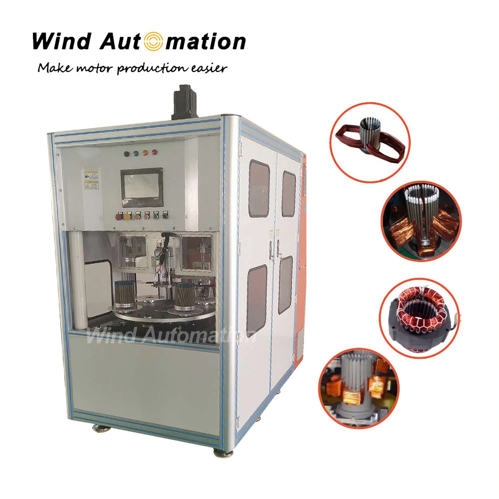 Small-Notch-Stator-Shed-Winding-Machine