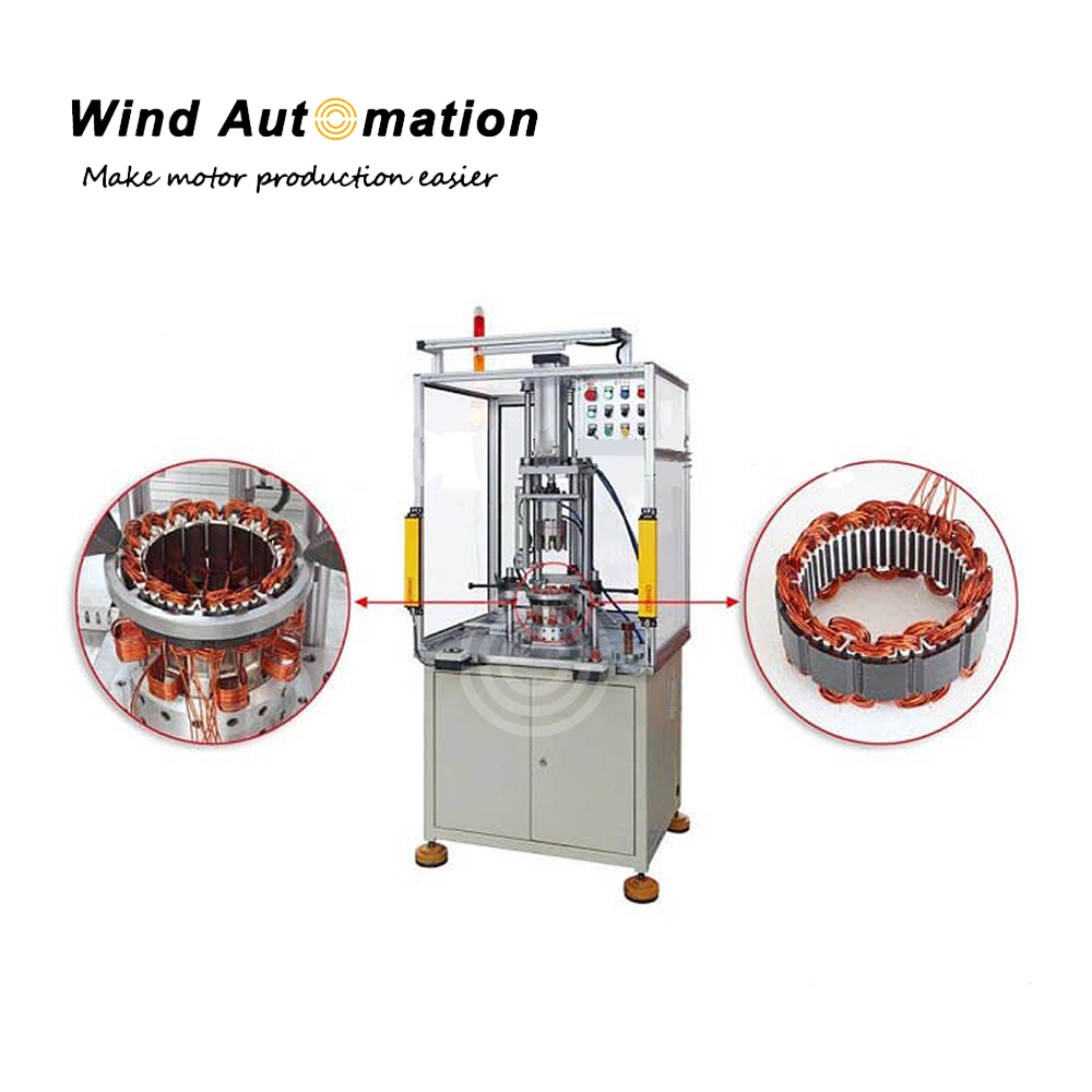 Generator-Stator-Winding-Inserting-Machine