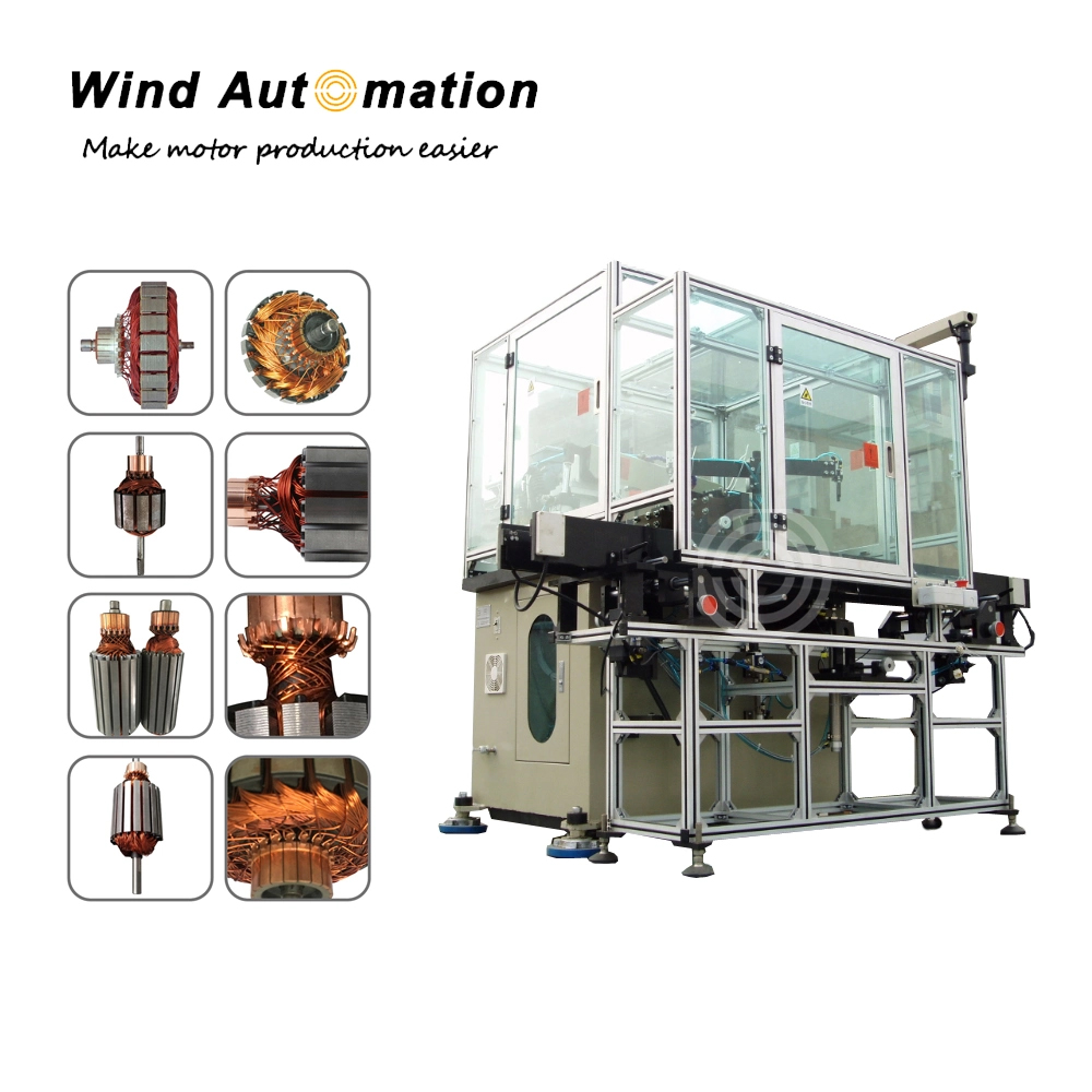 Fully-Automatic-Armature-Winding-Machine-with-Conveyor