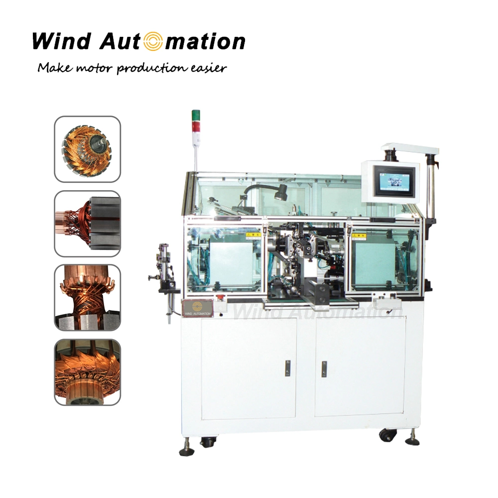 Two-Flyer-Armature-Winder-for-Automobile-Motor