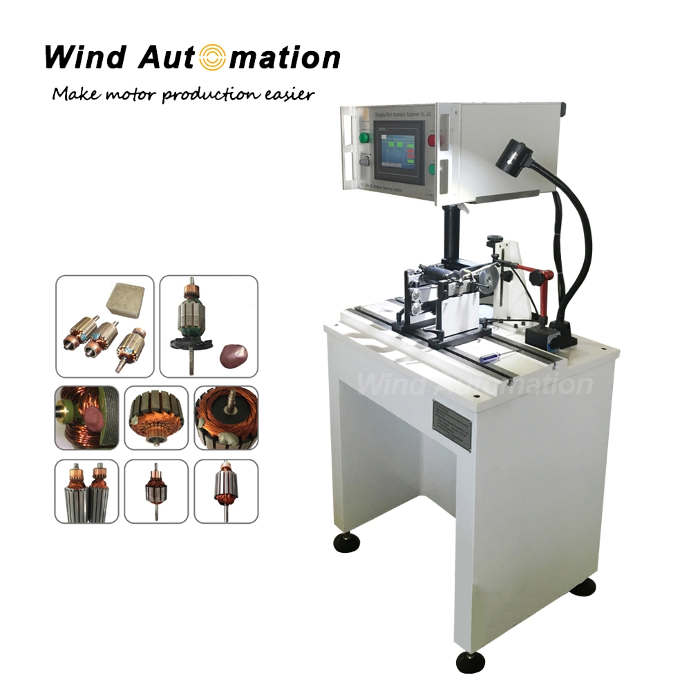 Armature-Balancing-Machine-with-Weight-Adding