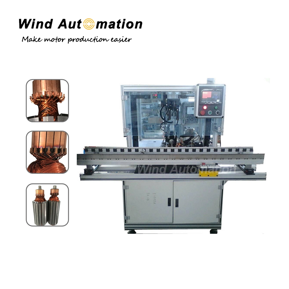 Fully-Automatic-Commutator-Soldering-Machine-Spot-Fusing-Machine-with-Conveyor