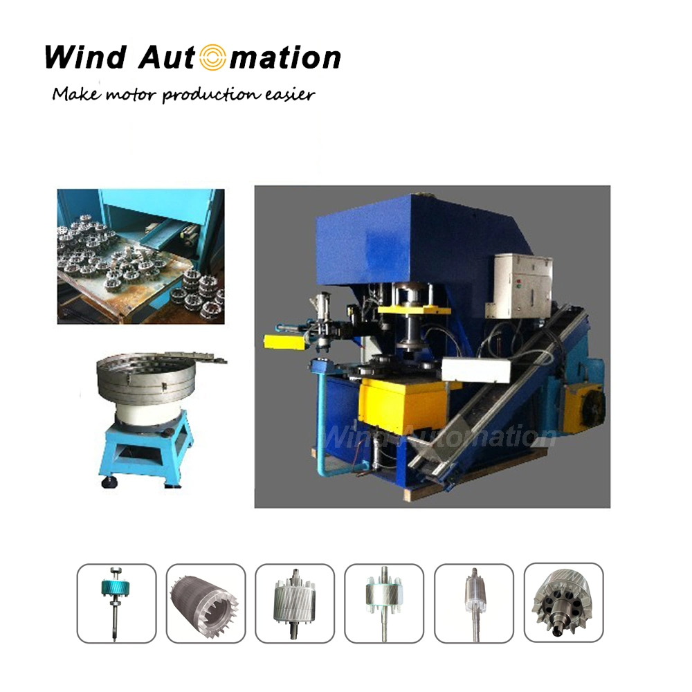 Aluminum-Rotor-Die-Casting-Machine-with-Four-Working-Station