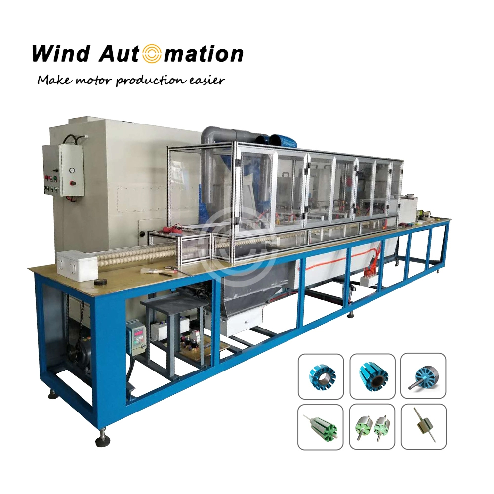 Armature-Slot-Electrostatic-Powder-Coating-Machine