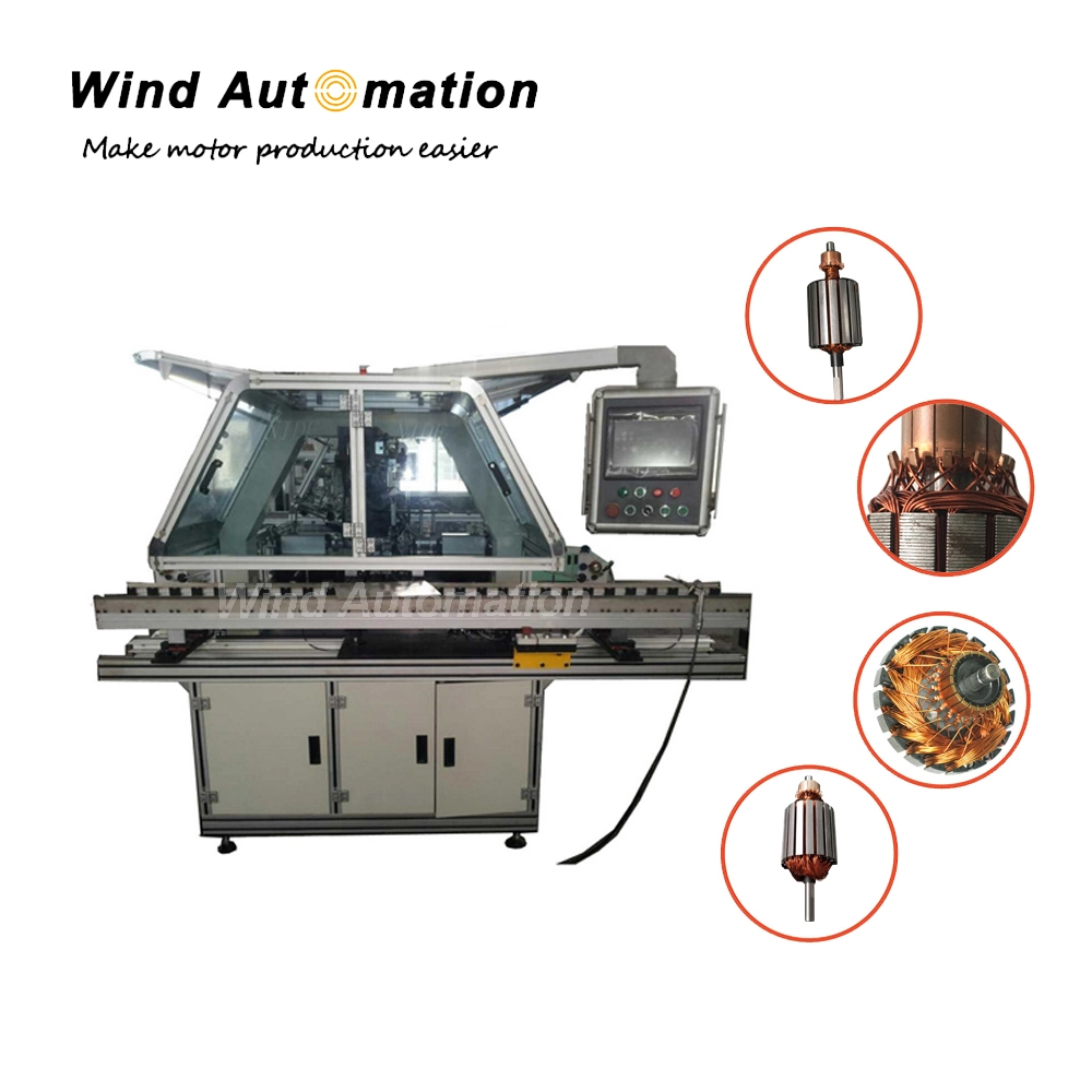 Fully-Automatic-Hook-Type-Commutator-Rotor-Winding-Machine - 副本