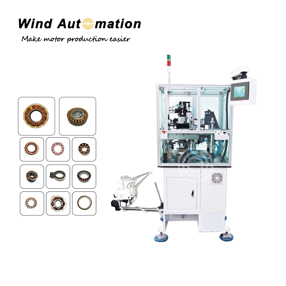 Three-Needles-BLDC-Stator-Coil-Inslot-Winding-Machine