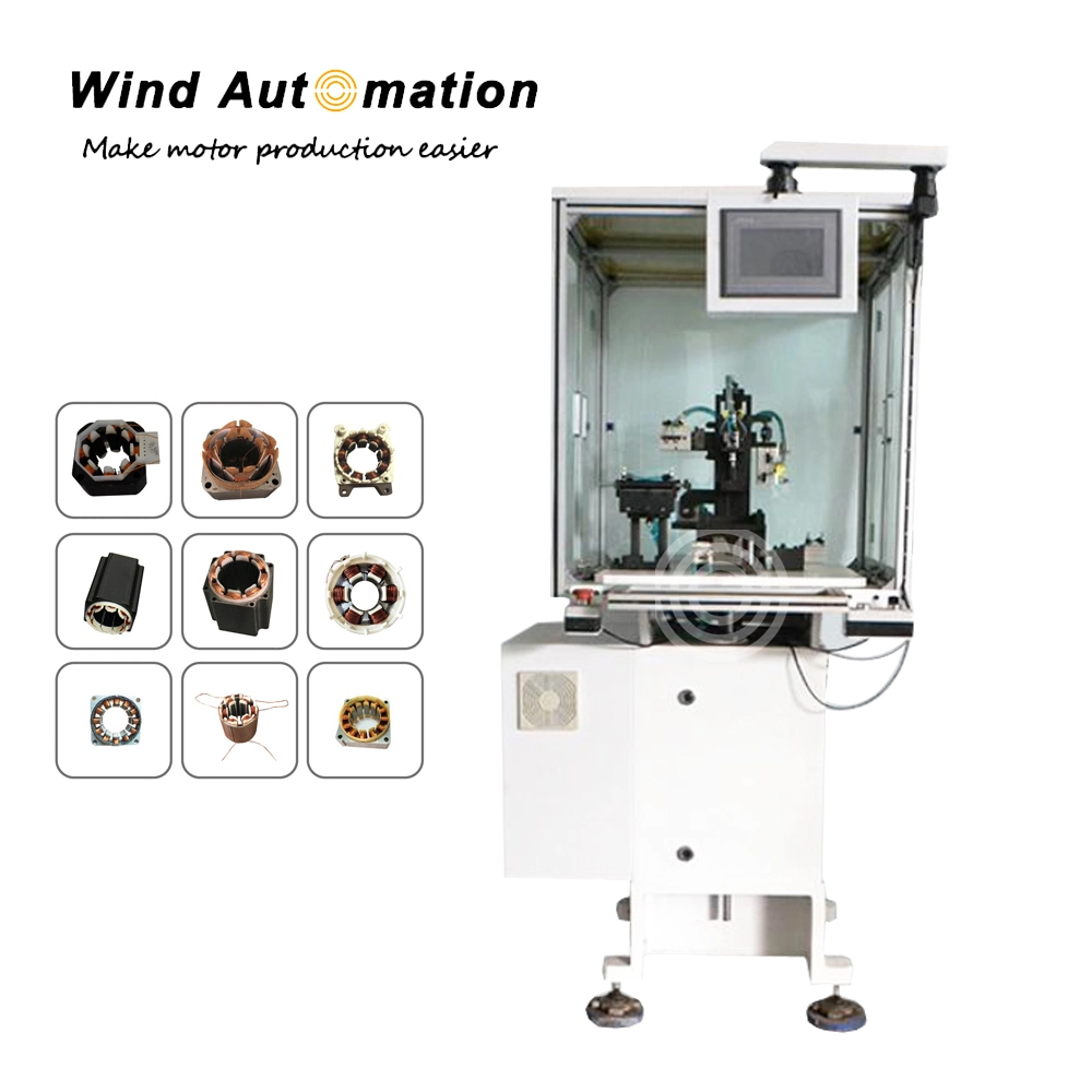 Automatic-Shroud-Coil-Winding-Machine-for-BLDC-Motor-Stator-with-Narrow-Slot-Width