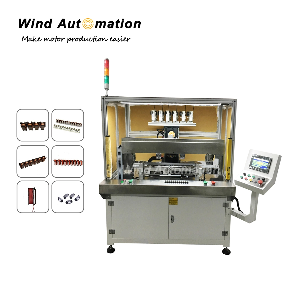 Straight-Bar-Linear-Segment-Stator-Needle-Winding-Machine