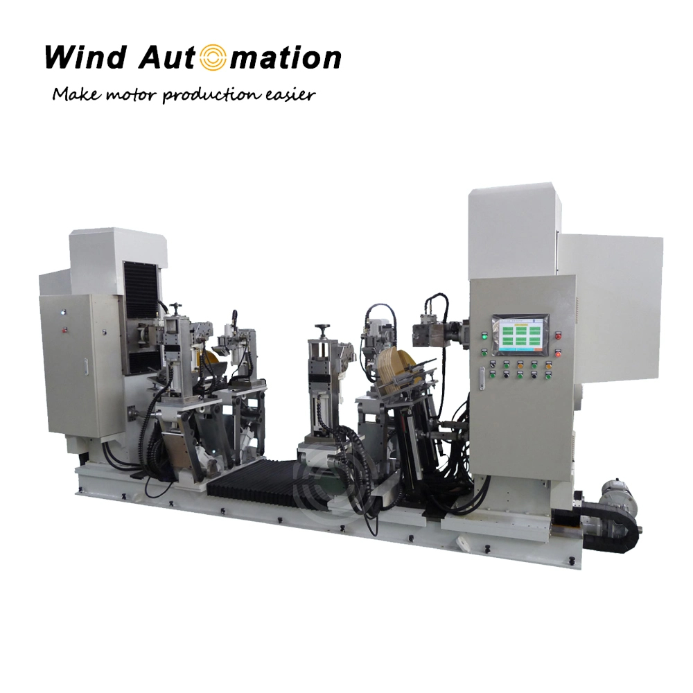 Four-Arm-Automatic-CNC-Stator-Coil-Top-Arc-Forming-Machine