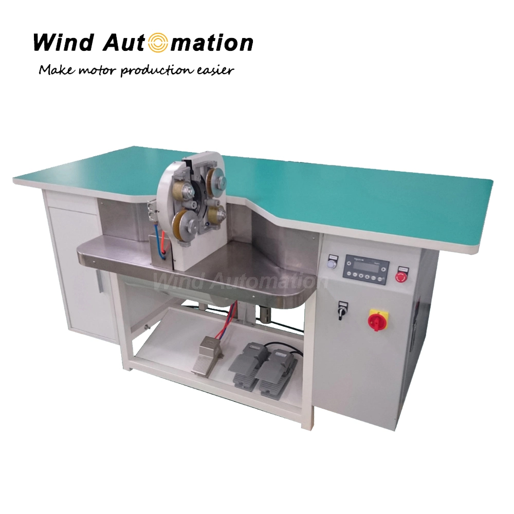 PLC-Control-Constant-Tension-Desk-Type-Insulation-Tape-Winding-Machine