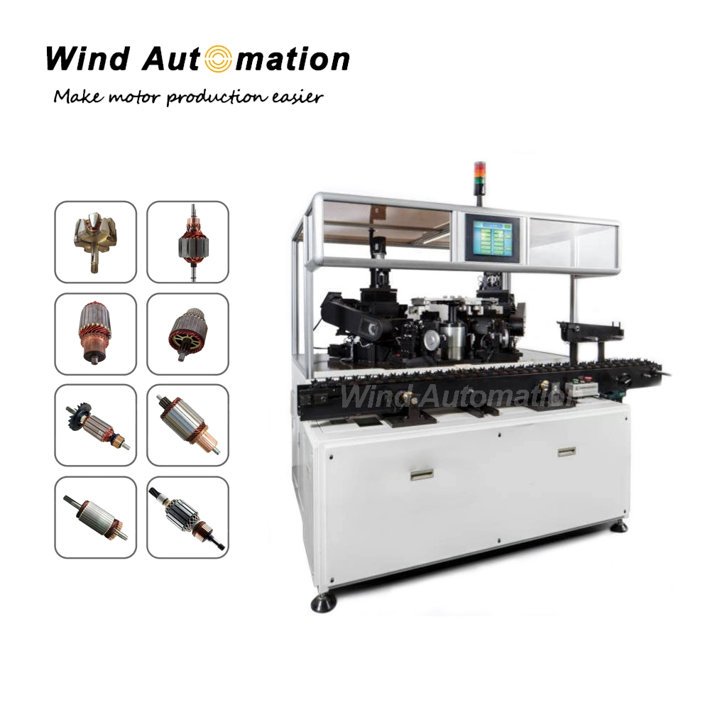 Fully-Automatic-Starter-Armature-Balancing-Machine-with-5-Stations