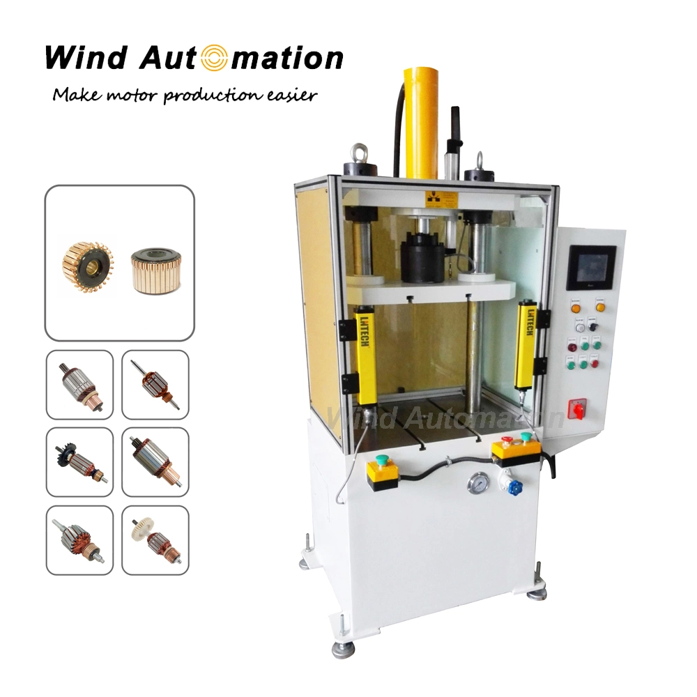 Starter-Motor-Armature-Commutator-Pressing-Machine